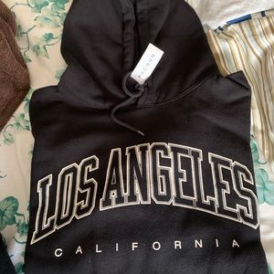 Rare Brandy Melville Christy Los Angeles Hoodie
